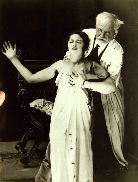 Alphonse Maria Mucha  and his daughter, Jaroslava 1926 © Alphonse Mucha Trust (2)