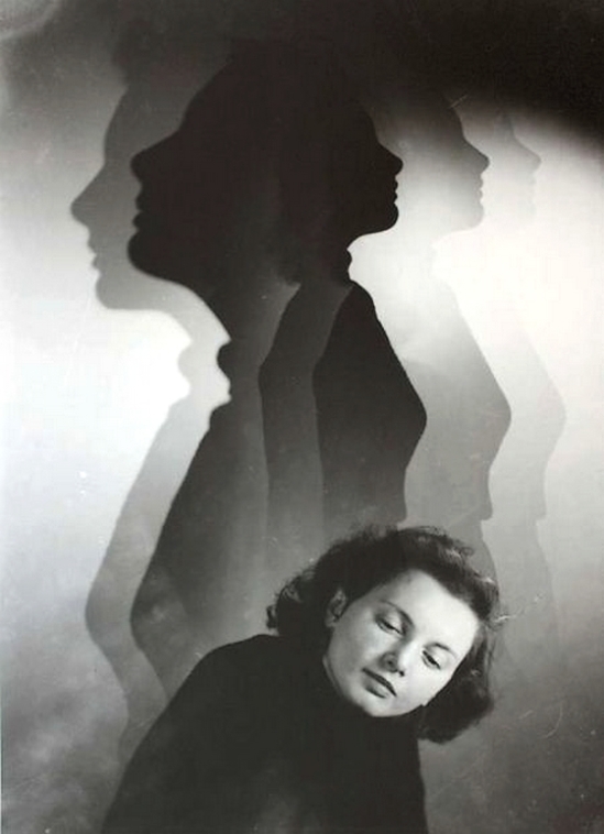Edmund Kesting -Portrait with shadows, 1930 - Copie