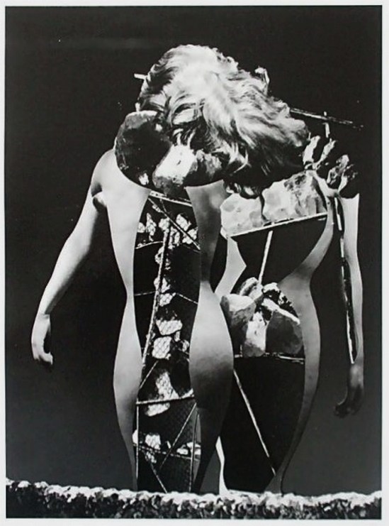 Raoul Ubac - Le combat de Penthésilée, Triomphe de la stérilité, photomontage , 1937