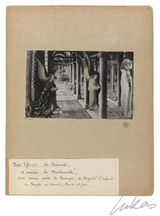 Paul Joostens -Pour effacer la cruauté, et arrêter la mechanceté...