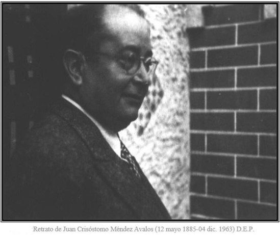 Juan Crisóstomo Méndez Ávalos,portrait of the artist