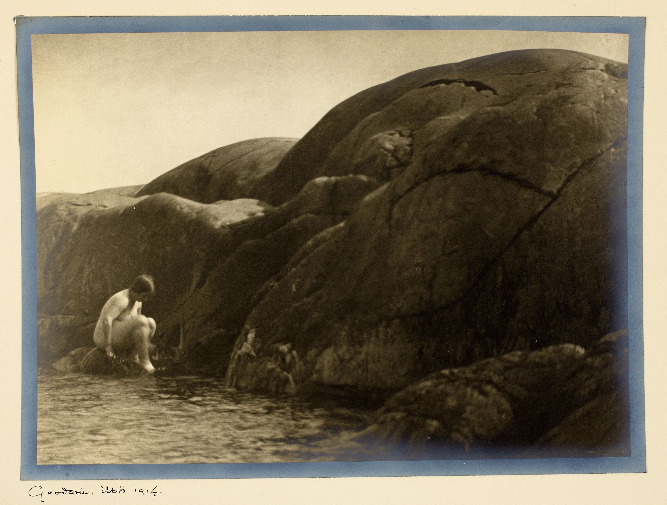 Henry B. Goodwin Utö 1914, gelatin silver print