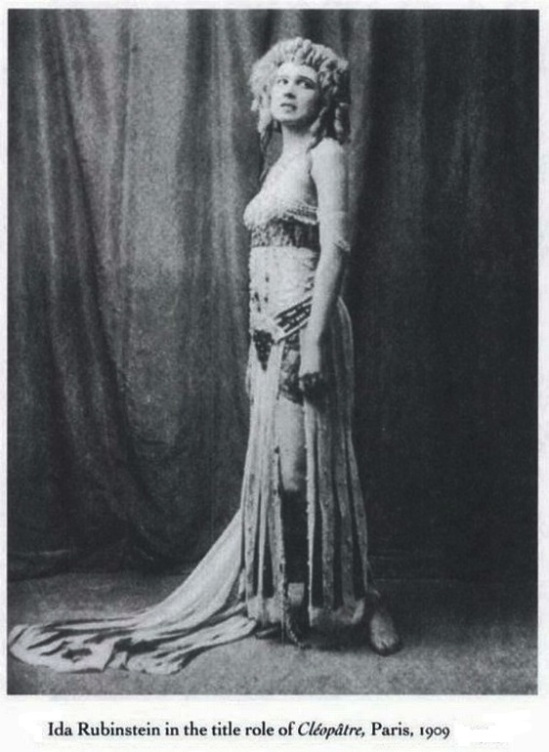 Ida Rubinstein- CleopatrE, 1909 