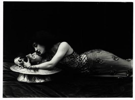 Lyda Borelli as Salomé ( Oscar Wilde), 1915-20 by Mario Nunes Vais