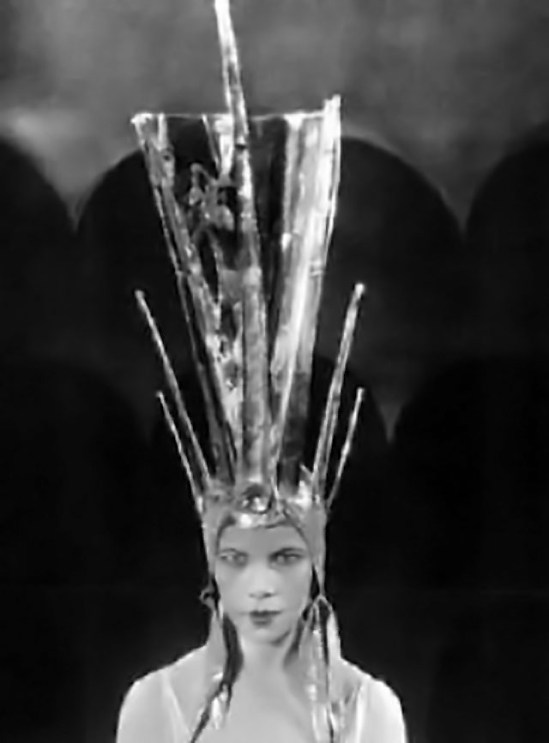 Unknown photographer - Dancer Tillie Losch wore this art deco headdress in one of Cochran’s intimate, London revues, 1930s