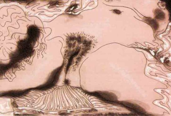 Georges Bataille, André Masson, Le mort. 1964