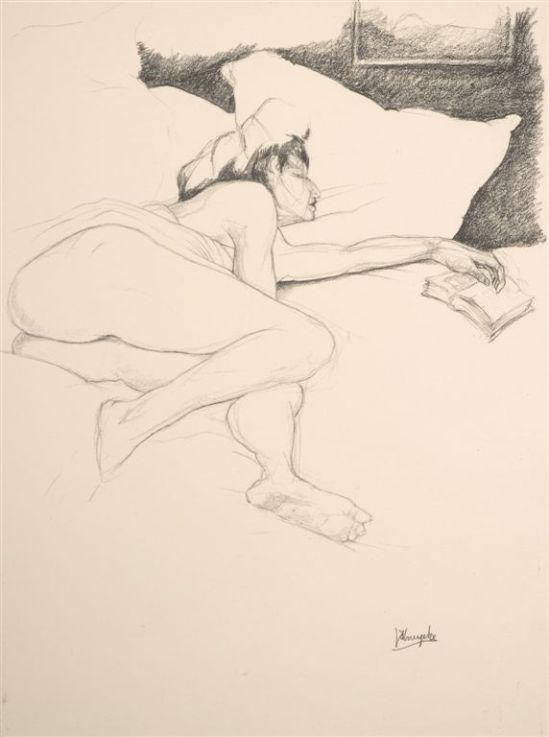 Jules De Bruycker- naakt, Dessins - Drawings 