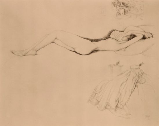 Jules De Bruycker- naakt, ND ( dessin)