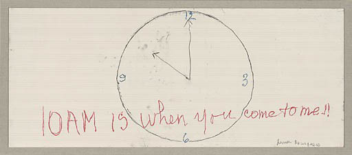 Louise Bourgeois-10 AM Is When You Come To Me, 2007