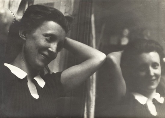 Louise Bourgeois photographed by Brassaï at the Académie de la Grande-Chaumière in Paris in 1937 