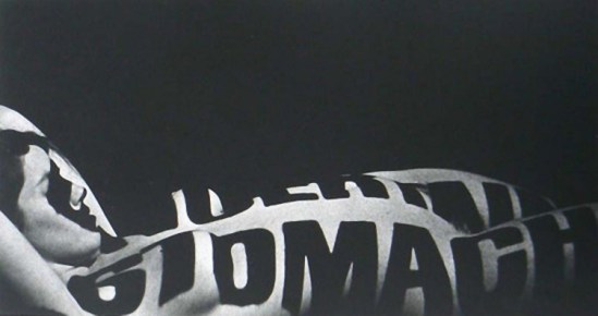 Robert Heinecken - typographic nude, 1965