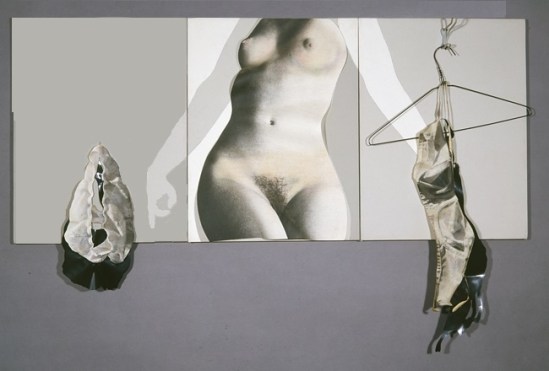 Robert Heinecken -Lingerie for a Feminist Suntan #5, 1973