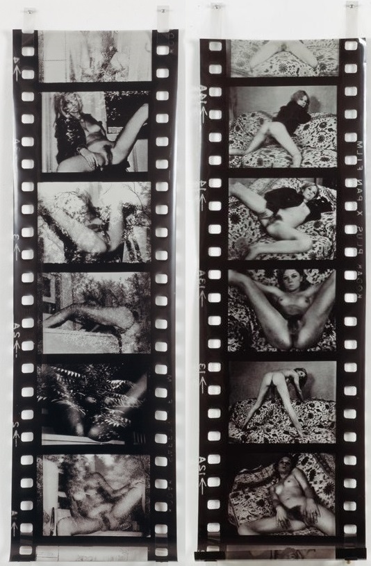 Robert Heinecken- Porno film strip #2 & #4 , 1974