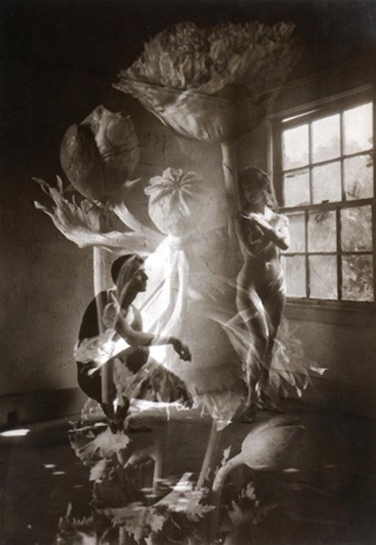 Edmund Teske Bill Allard, Vicky Palermo composite with Poppy, 1964