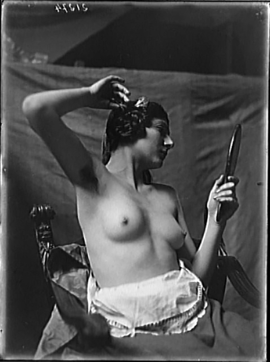 François Antoine Vizzavona-Portrait d’un modèle de Marthe Jouanne-Hugonnet,1922