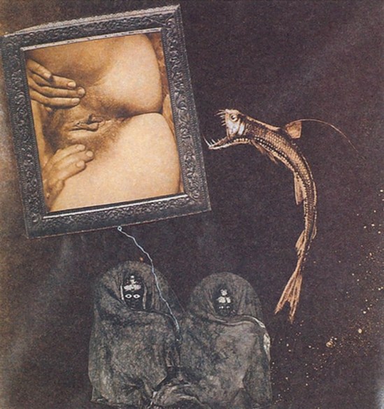 Emilie vient à moi dans mon rêve [de Emilie Prichází Ke Mne Ve Snu, Prague, 1933], Jindřich Štyrský