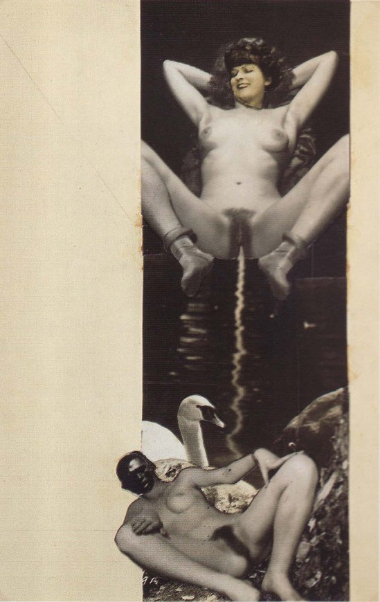 Jindřich Štyrský, Untitled, 1931. Collage, 23.5 x 15 cm. Ubu Gallery NY and Galerie Berinson, Berlin.