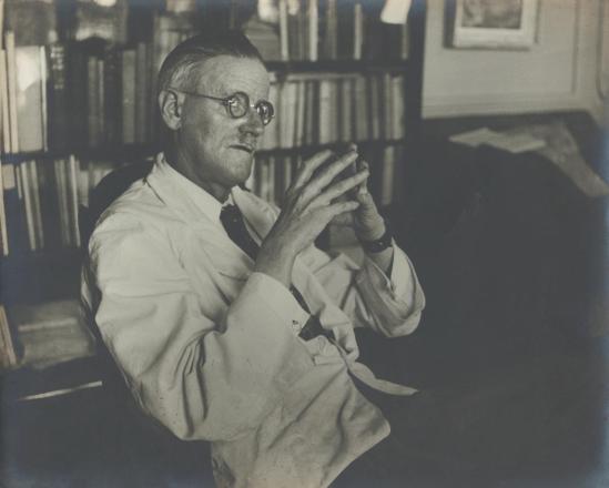 Josef Breitenbach-James Joyce, Paris , 1937