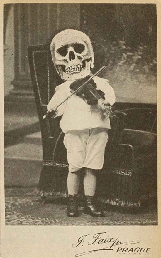 Stepán Bohumil-from Familienalbum by Bohumil Štěpán, published by Deutscher Taschenbuch Verlag, 1971 “Relatives in Prague had a child prodigy. He aroused general attention, not however because of his artistry, but because of his appearance.”