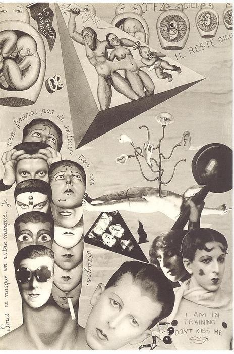 Claude Cahun - Aveux non avenus , photomontage ( réalisé entre 1919 et 1929), publié en 1929