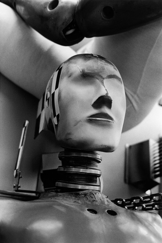 Helmut Newton -Renault Crash Center, France, 1997