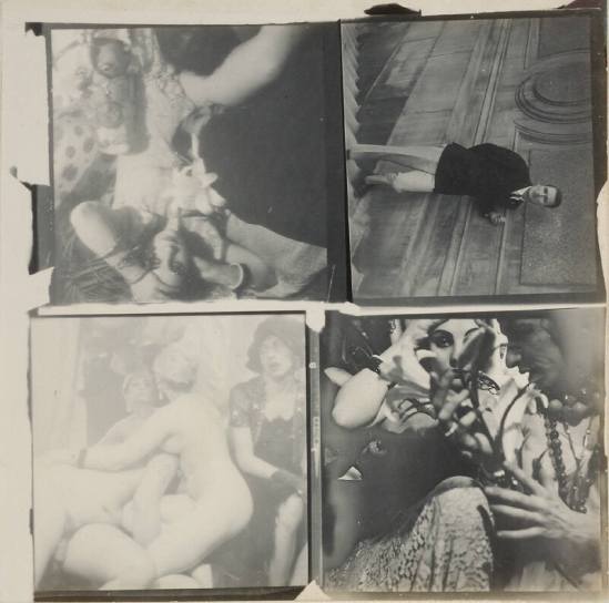 ack Smith-  Untitled from the series 16 Immortal Photos.from  » The beautiful Book » 1960.