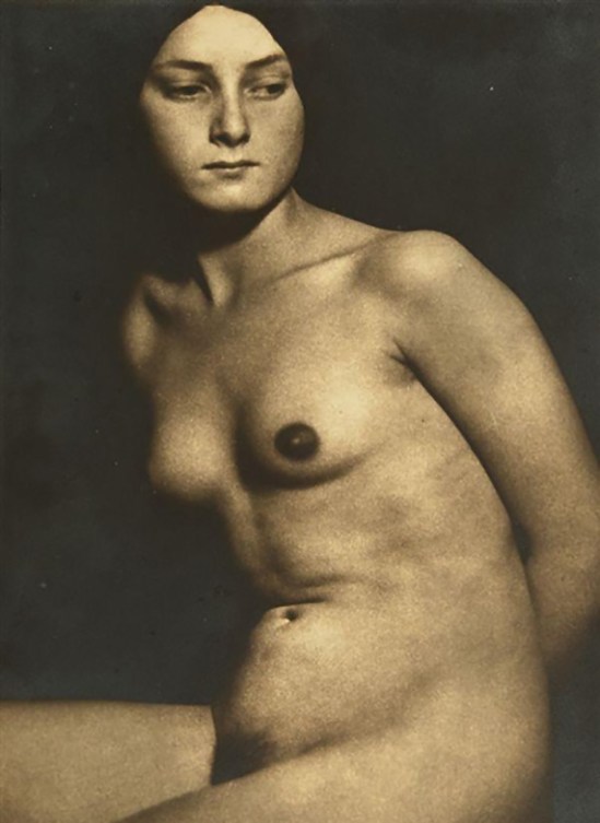 Albert Rudomine -Female nude, 1930's (C) Albert Rudomine