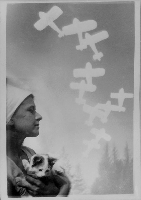 Domicelė Tarabildienė - fotomontažas , 1931