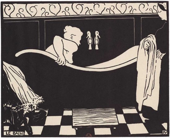 Félix Vallotton le bain series Les Intimités, 1898