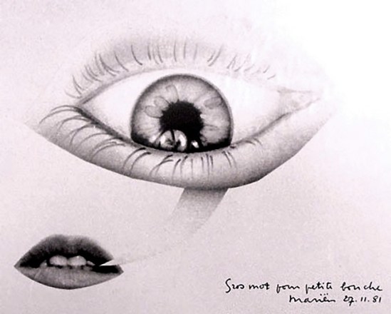 Marcel Mariën - Gros mot pour petite bouche, 1981