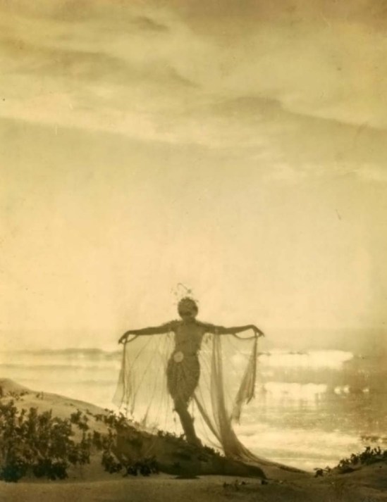 Arthur F. Kales-Lillian Powell in costume of Julnar of the Sea, 1919