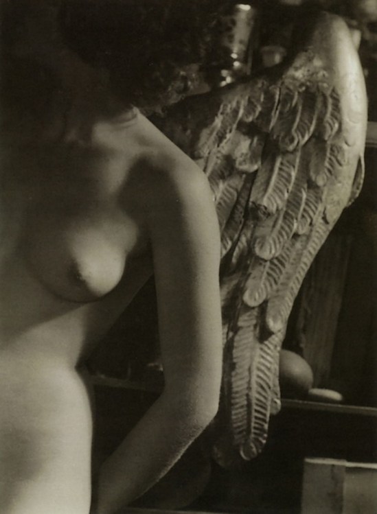 Josef Sudek - Detail wtih Baroque Wing, 1951-1954