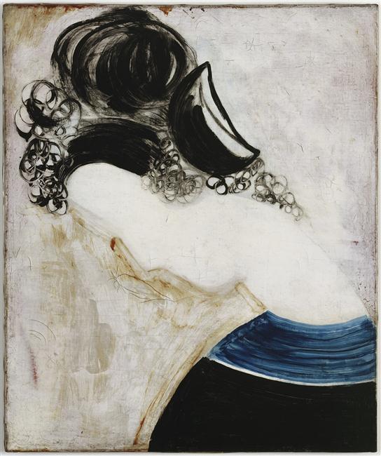 Brancusi Constantin- Profil de femme au chignon, visage incliné, avant 1924