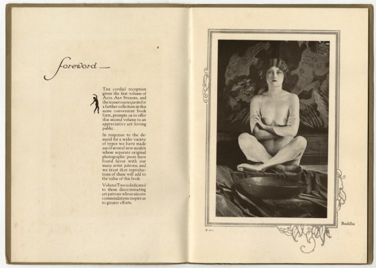 Xan Stark -nude magazine pictorial titled Alta Art Studies,Vol. II, 1921 