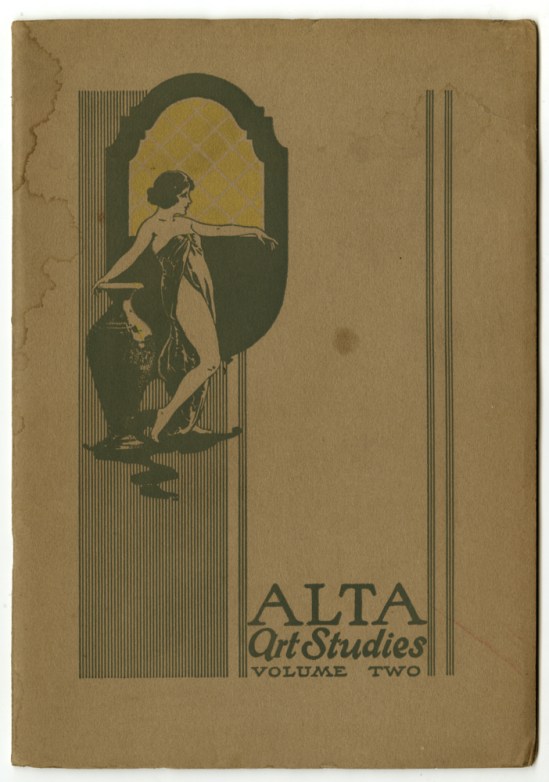 Xan Stark -nude magazine pictorial titled Alta Art Studies,Vol. II, 1921