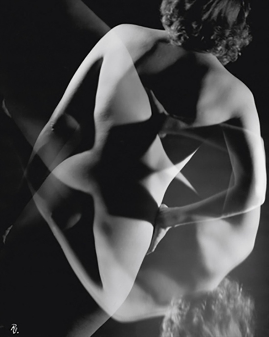 Emery Révész Bíró Nude Optigram' Abstract,  1950