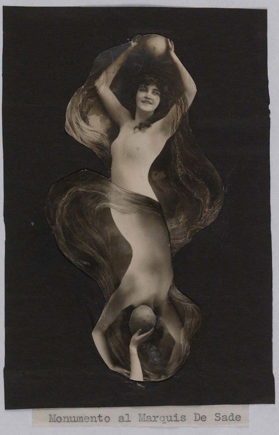 Jorge Caceres -Monumento al marquis de Sade 1940s 