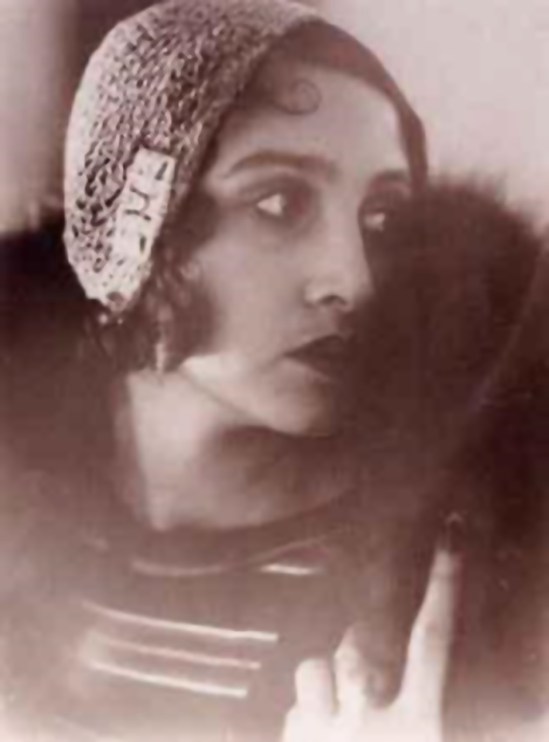 Jacques Henri-Lartigue - Renée Perle  profil,  1930