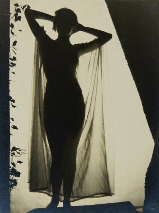 Karl F. Struss- Untitled, From the Series, The Female Figure (Standing Nude With Drapery), 1917 1MURAY, NICHOLAS_e