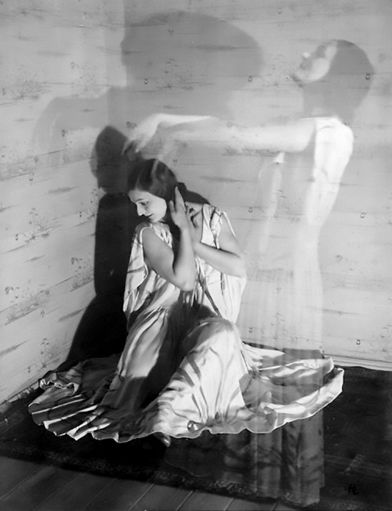 HL- Dancer (double exposure). Circa 1925
