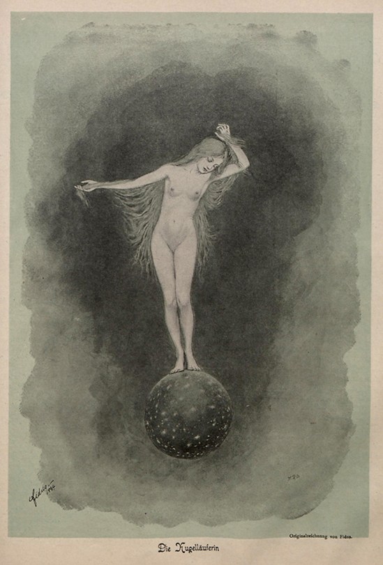 Hugo Höppener (Fidus)Die Kugelläuferin1896, Band 1 (Nr. 1-26), page 297