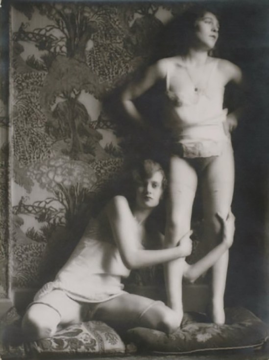 monsieur X- Deux femmes, 1925.