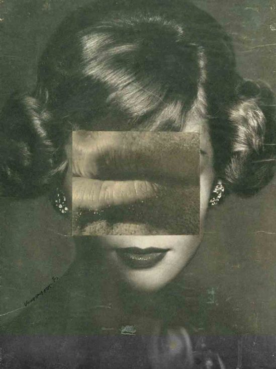 Stan VanDerBeek- Collage from Breathdeath , 1957
