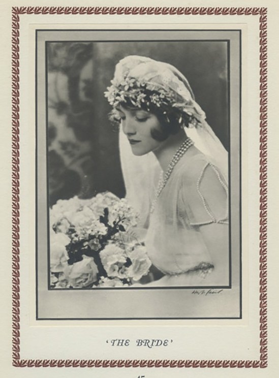 Hugh Cecil-Le Portrait de mariée héliogravure , 1926