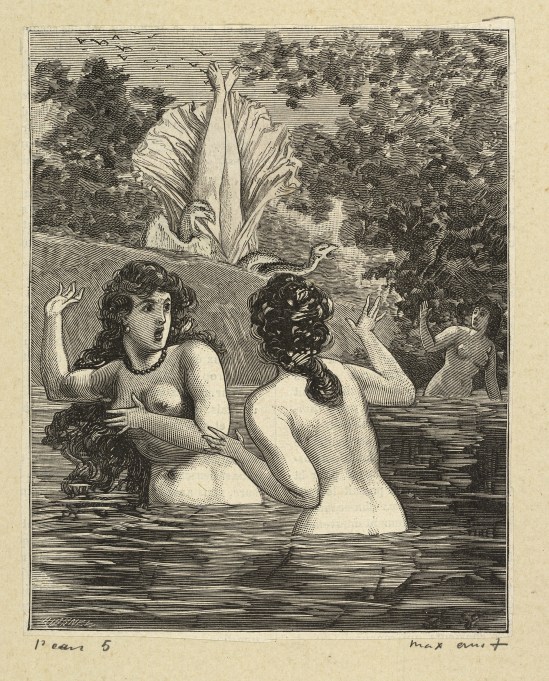 Max Ernst Collage tiré de Une semaine de bonté, l’eau,6 , 1933 © Isidore Ducasse Fine Arts. Photo Peter Ertl. © ADAGP