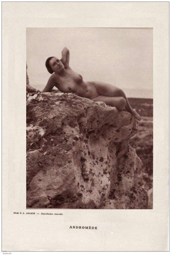 Etude G. L Arlaud  -Andromède, 1930