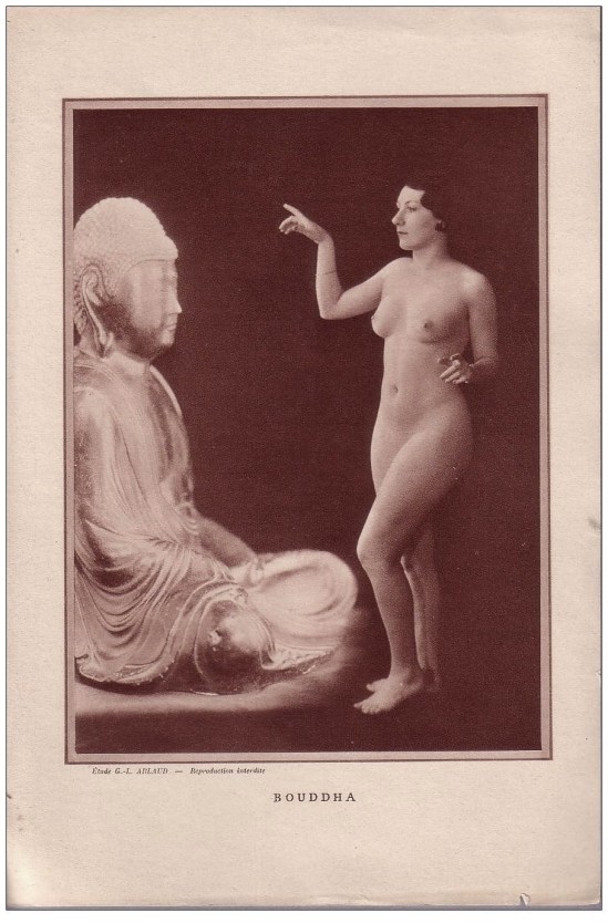 Etude G. L Arlaud - Bouddha, 1930