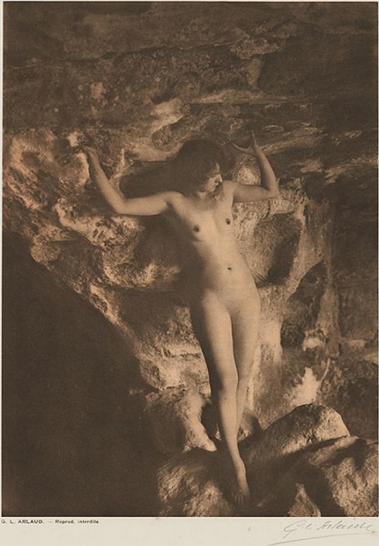 Etude G. L Arlaud -Cariatide, from Vingt Études de Nu en Plein Air, 1920