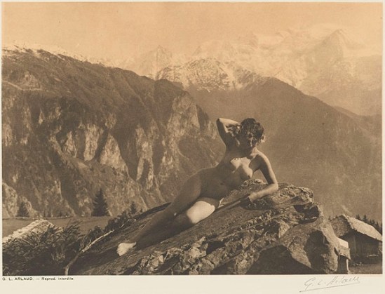 Etude G. L Arlaud -L'alpe, from Vingt Études de Nu en Plein Air, 1920