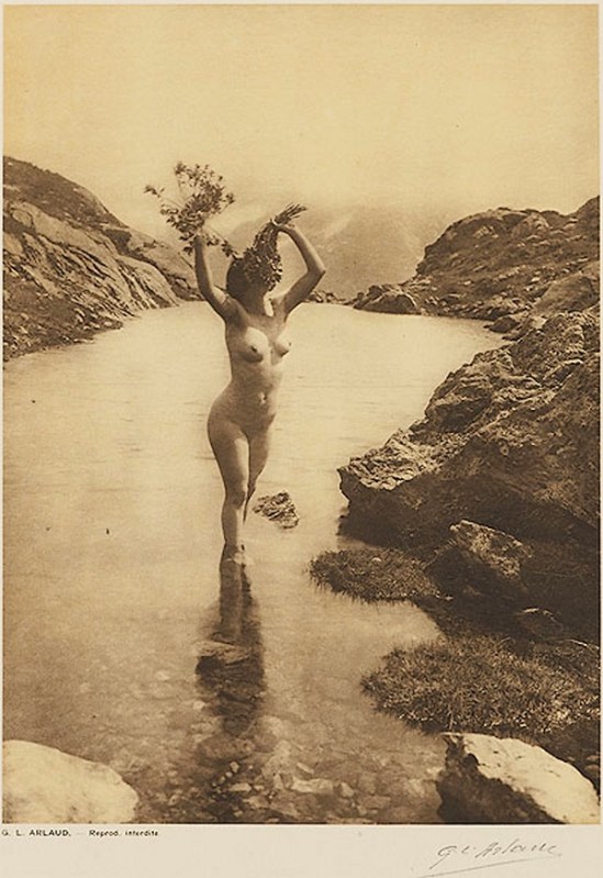 Etude G. L Arlaud -Le Lac Blanc, from Vingt Études de Nu en Plein Air, 1920